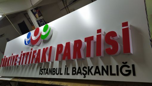 Şişli Pleksi Kutu Harf Tabela